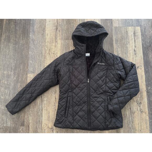 Columbia Quilted Hooded Jacket - Picture 1 of 5